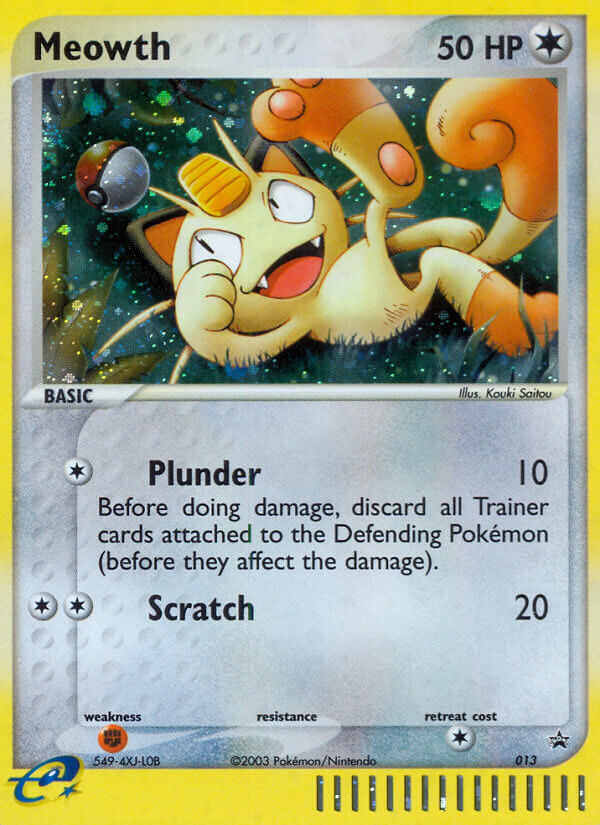 Meowth (013) [Nintendo: Black Star Promos] | Good Games Morley