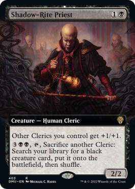 Shadow Rite Priest Extended Art 403/281 (Dominaria United)  | Good Games Morley