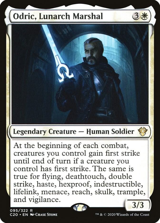 Odric, Lunarch Marshal 95/322 (Commander 2020)  | Good Games Morley