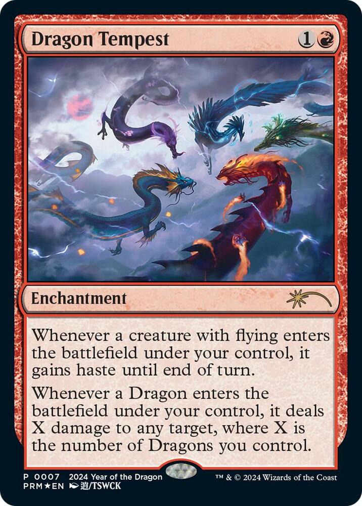 Dragon Tempest 7/6 (Standard Showdown Promos)  - Foil | Good Games Morley