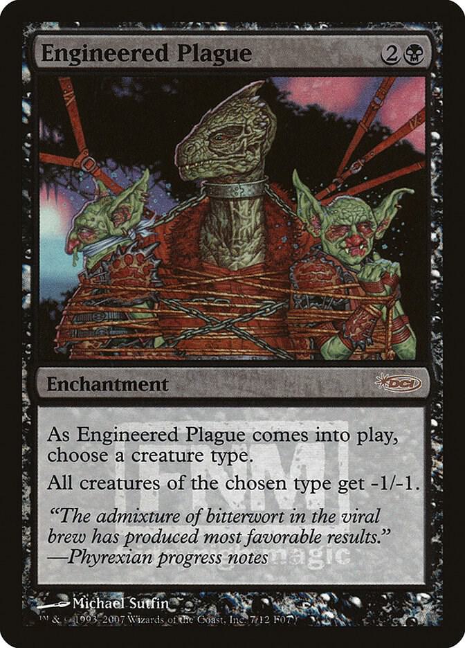 Engineered Plague 7/12 (FNM Promos)  - Foil | Good Games Morley