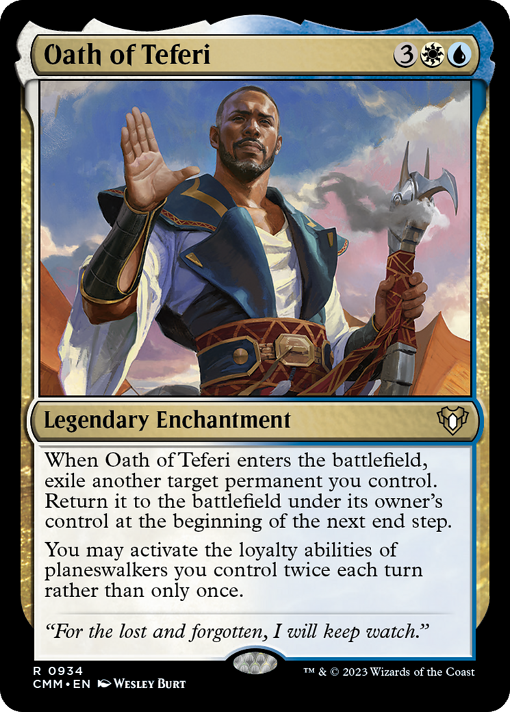 Oath of Teferi [Commander Masters] | Good Games Morley