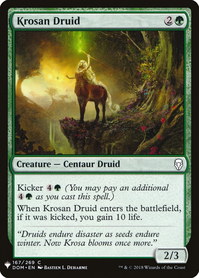 Krosan Druid [Mystery Booster] | Good Games Morley