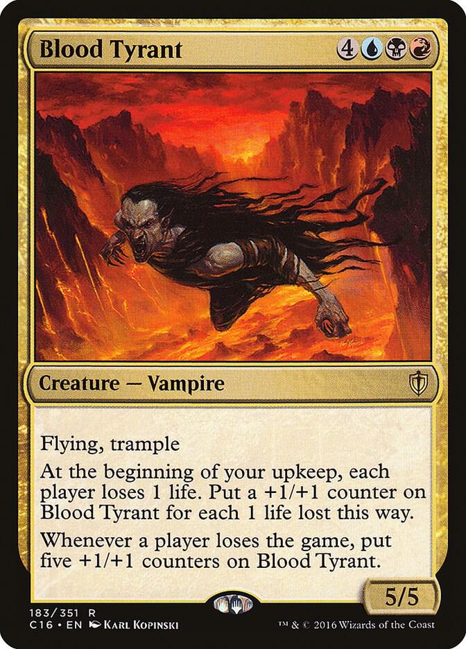 Blood Tyrant 183/351 (Commander 2016)  | Good Games Morley