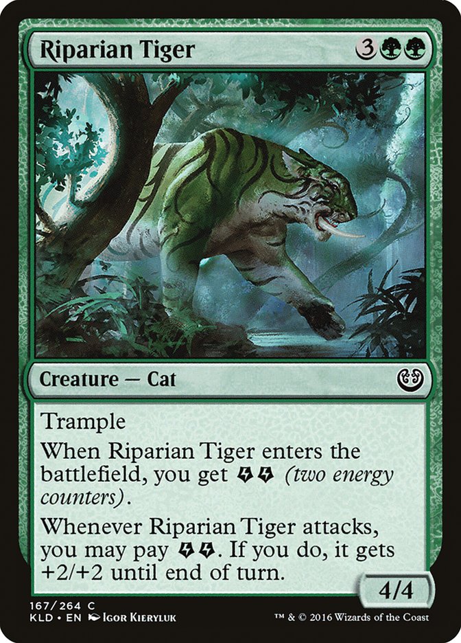 Riparian Tiger [Kaladesh] | Good Games Morley