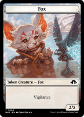 Phyrexian Germ // Fox Double-Sided Token [Modern Horizons 3 Tokens] | Good Games Morley
