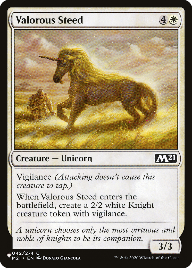 Valorous Steed [The List] | Good Games Morley