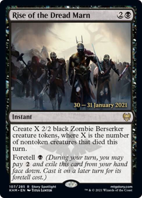 Rise of the Dread Marn 107s/1 (Prerelease Cards)  - Foil | Good Games Morley