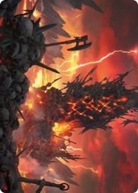 Immersturm Skullcairn Art Card [Kaldheim Art Series] | Good Games Morley