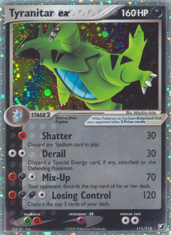 Tyranitar ex (111/115) [EX: Unseen Forces] | Good Games Morley