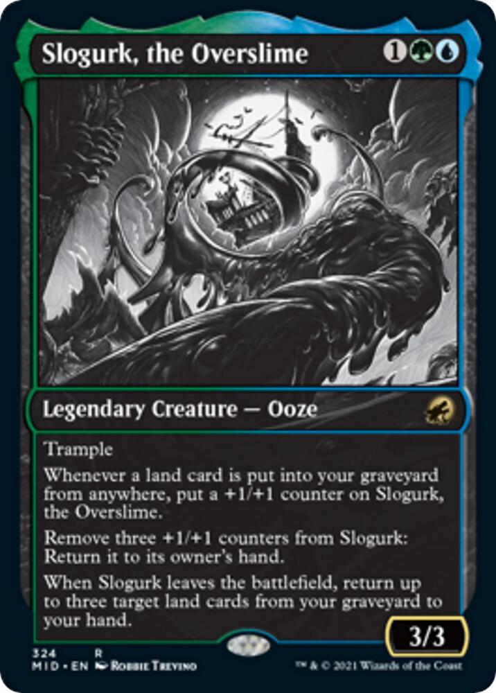 Slogurk the Overslime Showcase 324/277 (Innistrad: Midnight Hunt)  - Foil | Good Games Morley