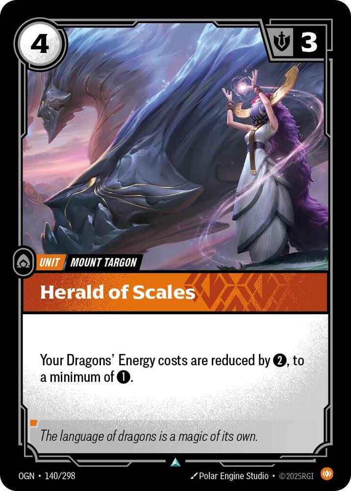 Herald of Scales 140/298 (Origins)  | Good Games Morley