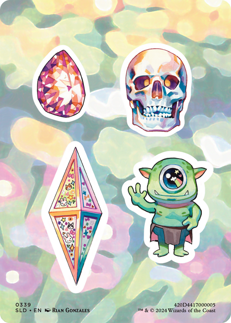 Sticker Sheet (0339) [Secret Lair Drop Series] | Good Games Morley