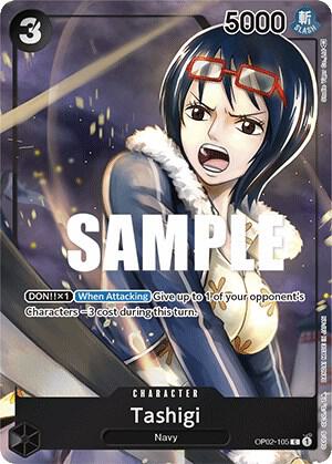 Tashigi (Box Topper) OP02-105 (Paramount War)  - Foil | Good Games Morley