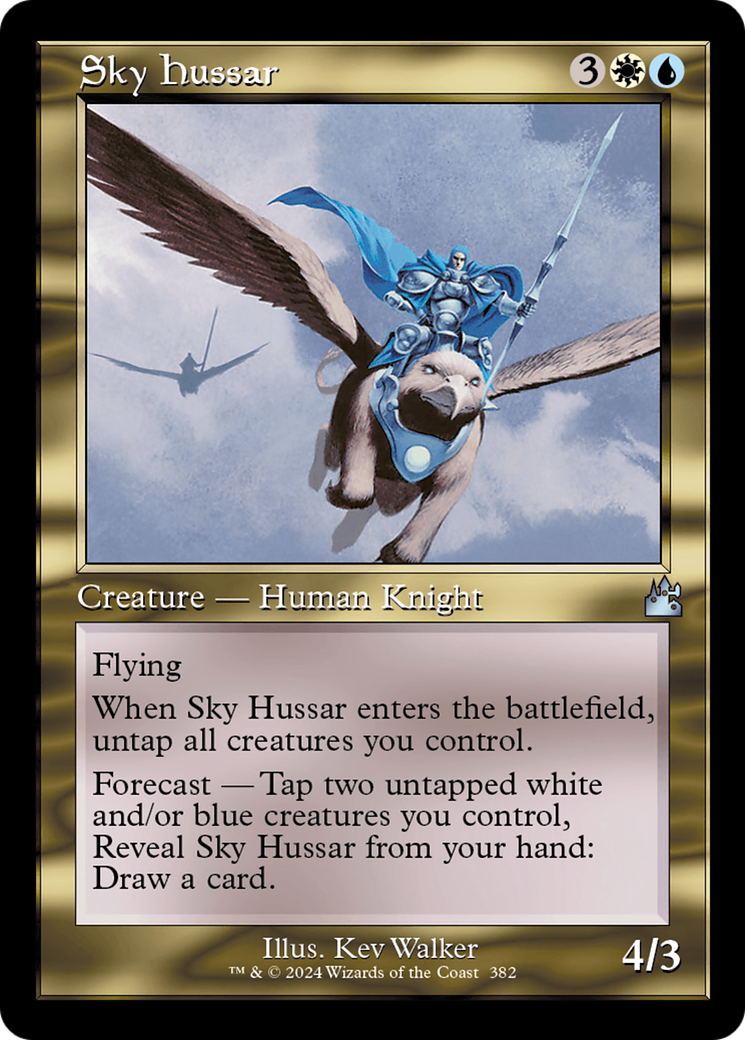 Sky Hussar (Retro Frame) [Ravnica Remastered] | Good Games Morley