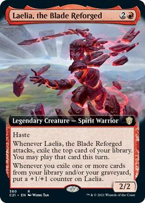 Laelia, the Blade Reforged (Extended Art) [Commander 2021] | Good Games Morley