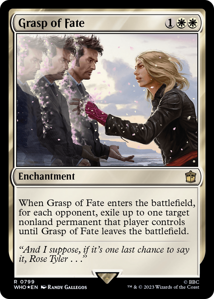 Grasp of Fate (Surge Foil) [Doctor Who] | Good Games Morley