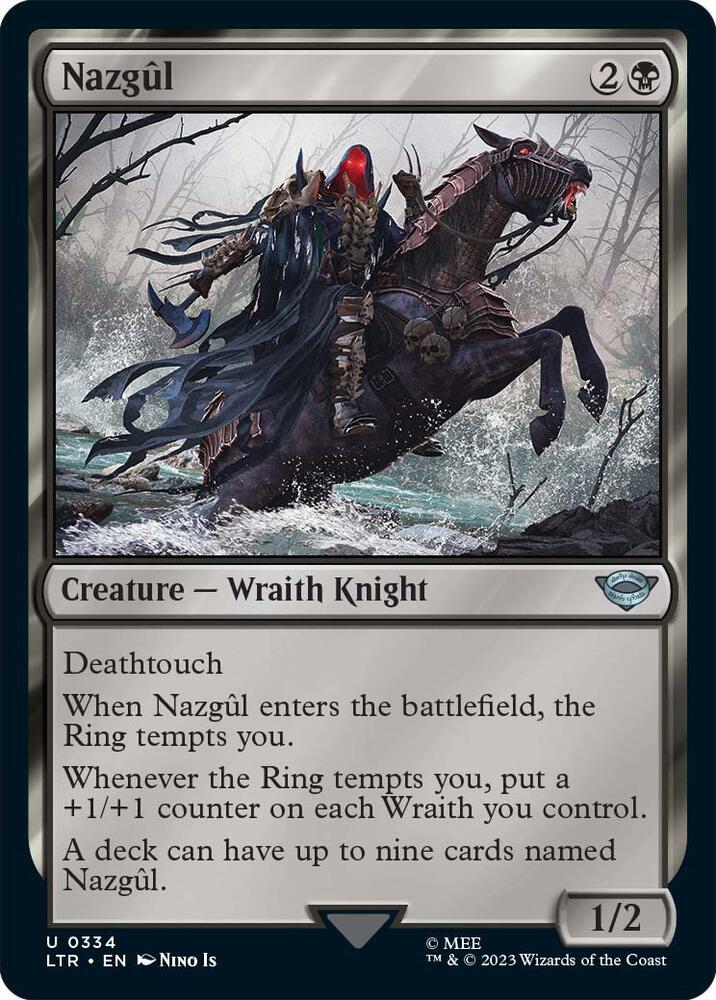 Nazgûl 334 (Universes Beyond: The Lord of the Rings: Tales of Middle-earth)  - Foil | Good Games Morley