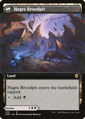 Hagra Mauling // Hagra Broodpit (Extended Art) [Zendikar Rising] | Good Games Morley