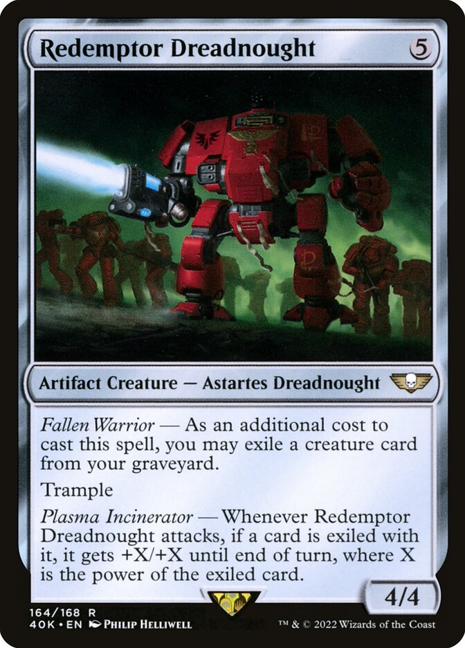 Redemptor Dreadnought 164/617 (Universes Beyond: Warhammer 40,000)  | Good Games Morley