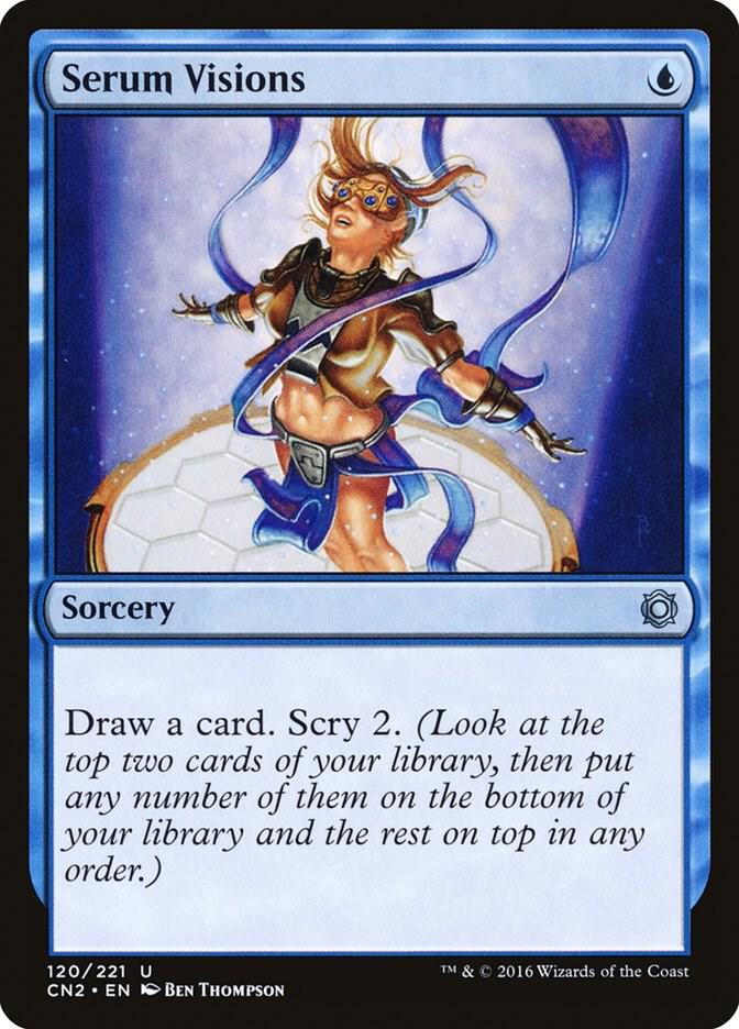 Serum Visions 120/221 (Conspiracy: Take the Crown)  - Foil | Good Games Morley