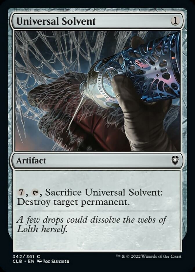 Universal Solvent [Commander Legends: Battle for Baldur's Gate] | Good Games Morley