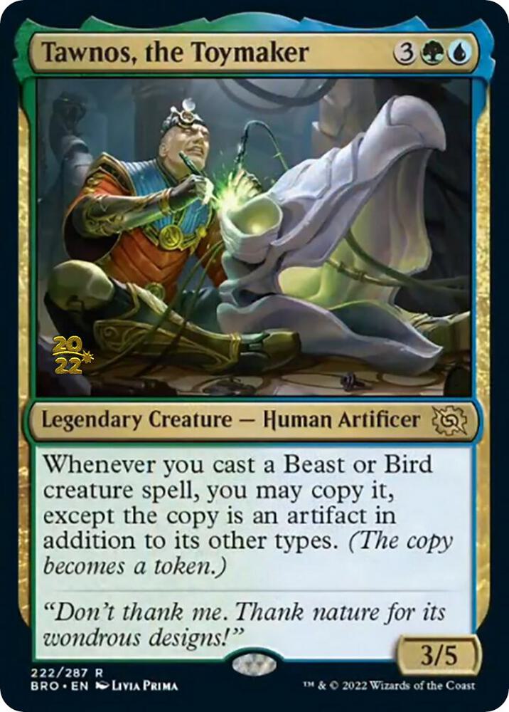 Tawnos the Toymaker 222s/169 (Prerelease Cards)  - Foil | Good Games Morley