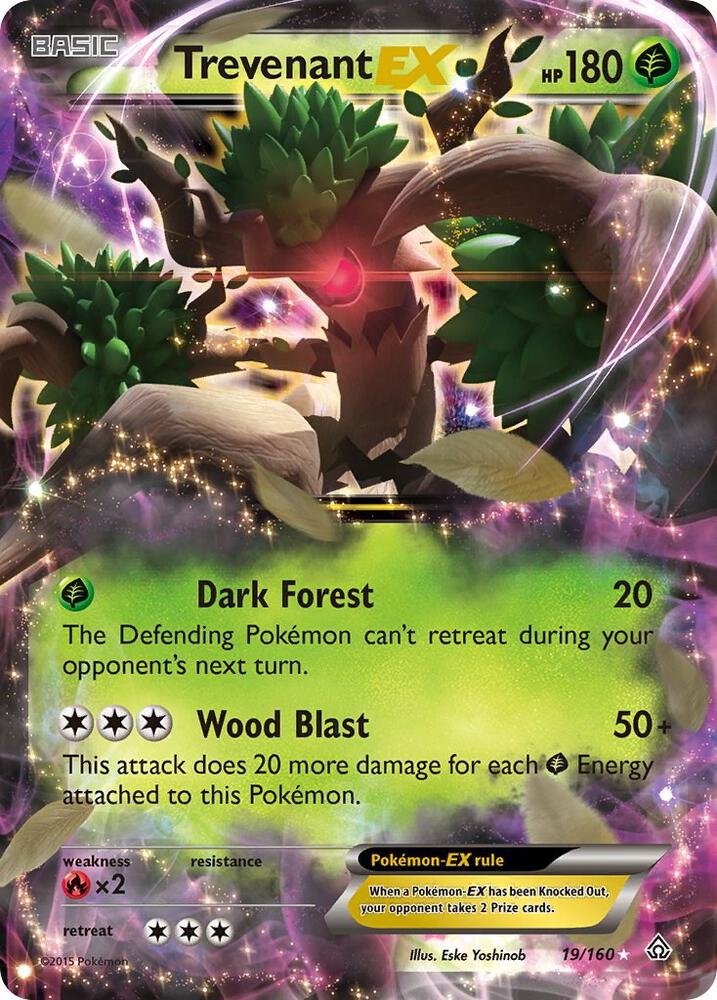 Trevenant EX 19/160 (XY - Primal Clash)  - Holofoil | Good Games Morley
