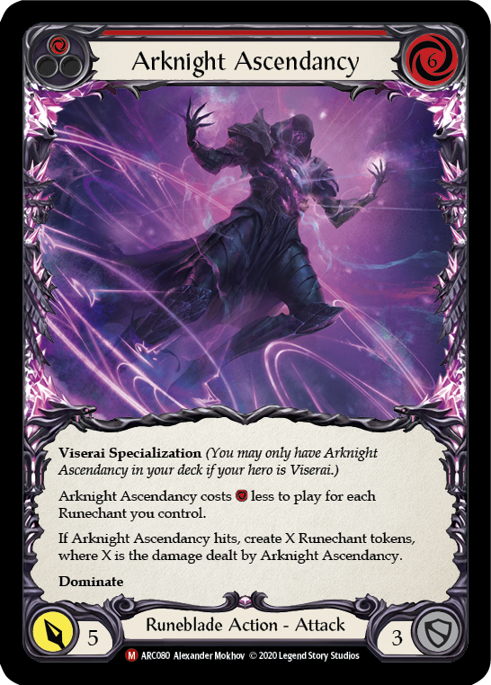 Arknight Ascendancy [U-ARC080] (Arcane Rising Unlimited)  Unlimited Normal | Good Games Morley