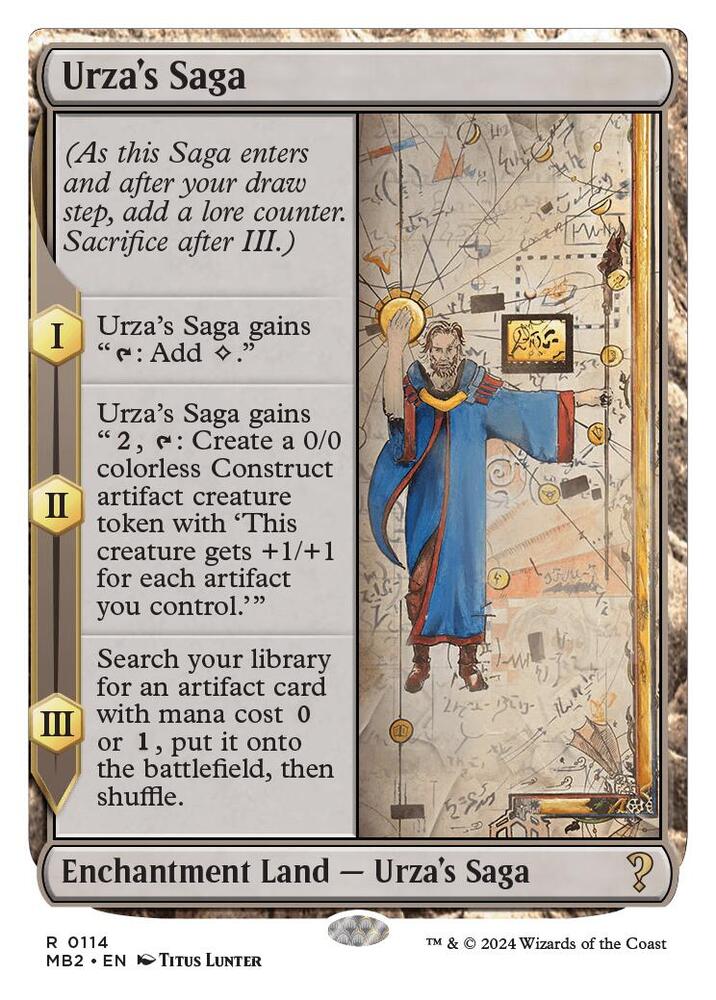 Urza's Saga 114/390 (Mystery Booster 2)  | Good Games Morley