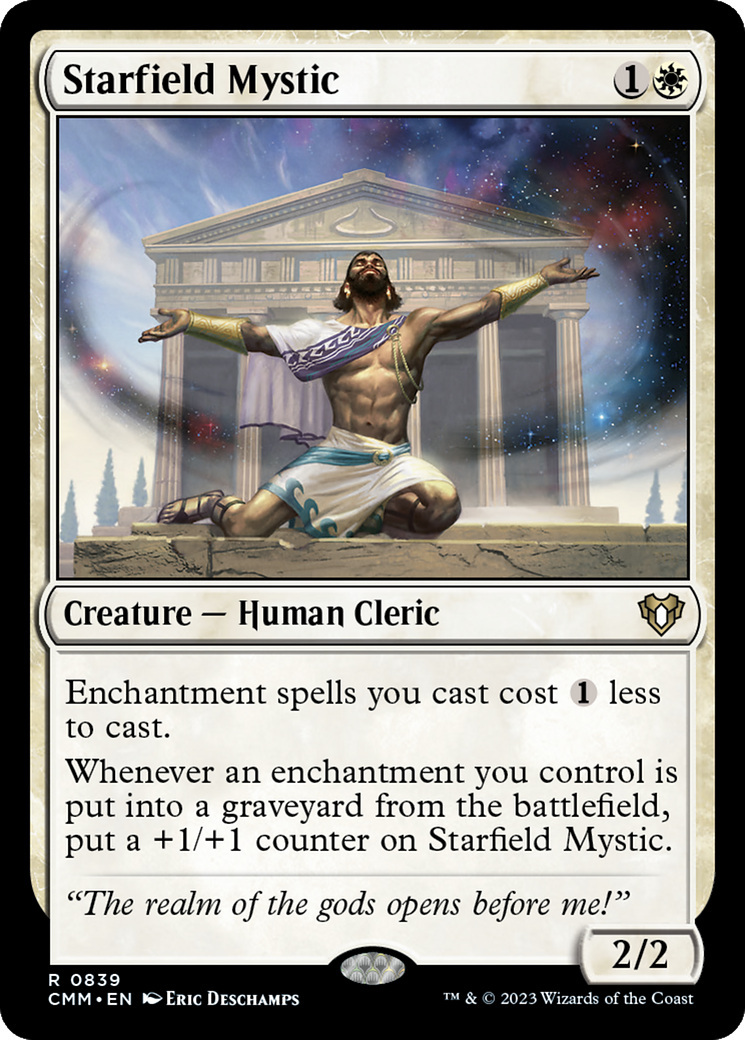 Starfield Mystic [Commander Masters] | Good Games Morley