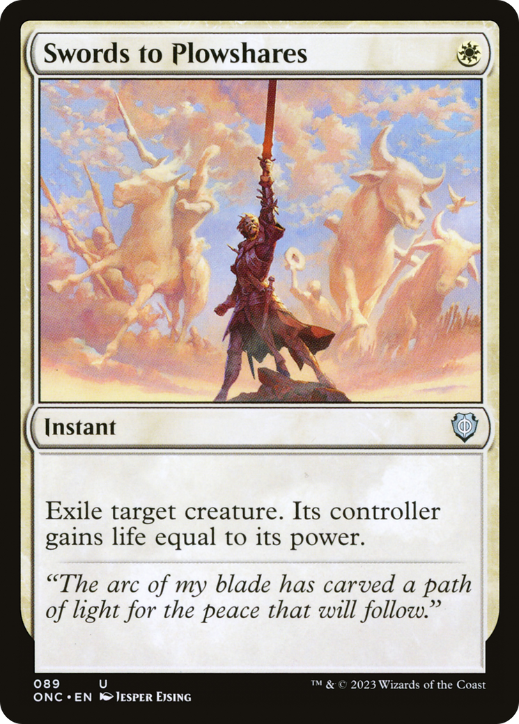 Swords to Plowshares [Phyrexia: All Will Be One Commander] | Good Games Morley