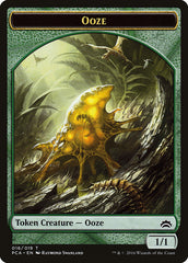 Plant // Ooze (016) Double-Sided Token [Planechase Anthology Tokens] | Good Games Morley