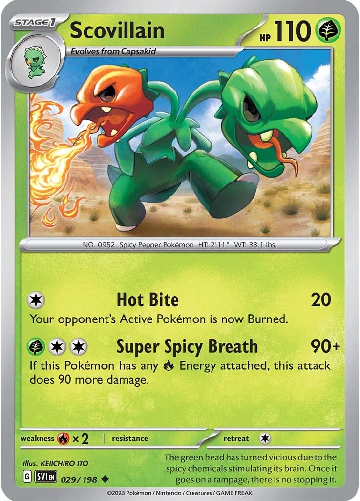 Scovillain (029/198) [Scarlet & Violet: Base Set] | Good Games Morley