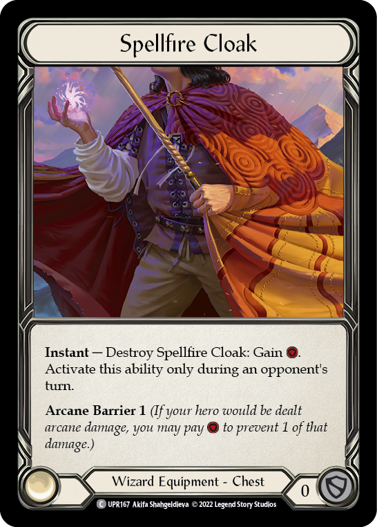Spellfire Cloak [UPR167] (Uprising) | Good Games Morley