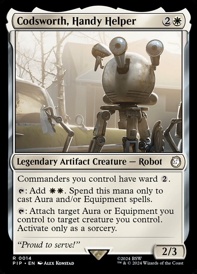 Codsworth, Handy Helper 14 (Universes Beyond: Fallout)  | Good Games Morley