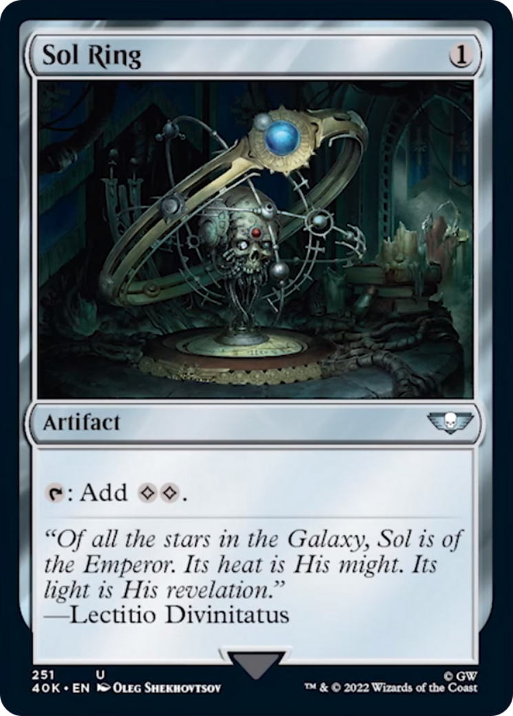 Sol Ring (251) [Warhammer 40,000] | Good Games Morley