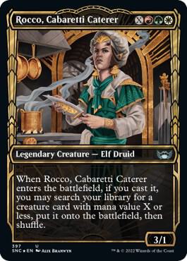 Rocco Cabaretti Caterer Gilded Foil 397/281 (Streets of New Capenna)  - Foil | Good Games Morley