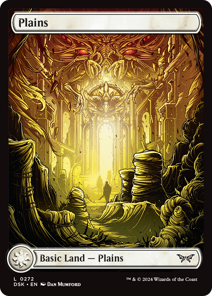 Plains (272) - Full Art [Duskmourn: House of Horror] | Good Games Morley
