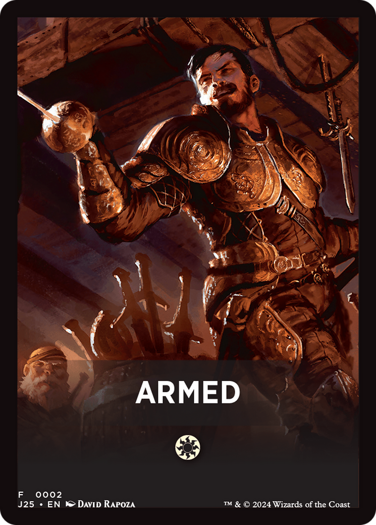 Armed Theme Card [Foundations Jumpstart Front Cards] | Good Games Morley