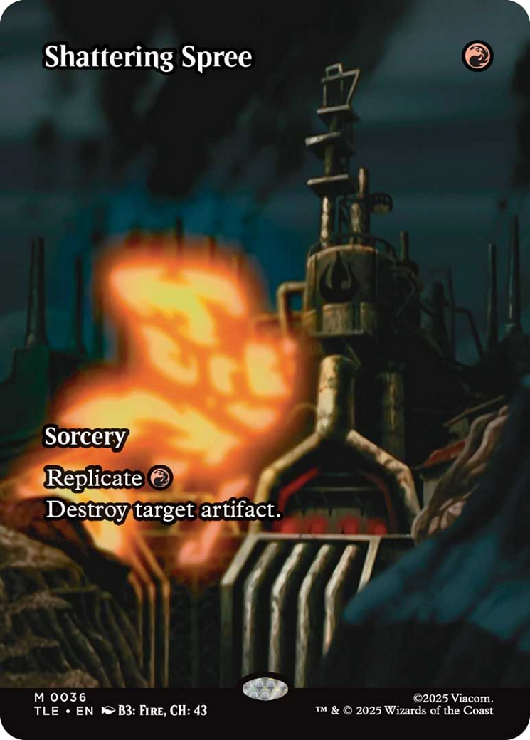 Shattering Spree (Borderless) [Avatar: The Last Airbender: Eternal-Legal] | Good Games Morley