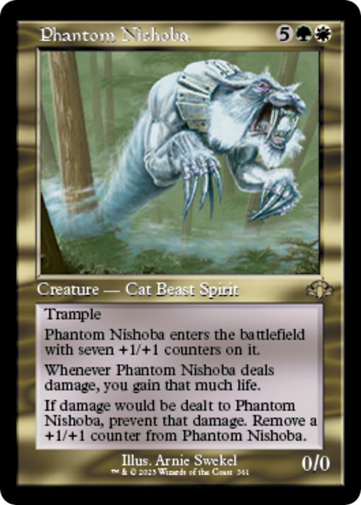 Phantom Nishoba 361/261 (Dominaria Remastered)  - Retro Foil | Good Games Morley