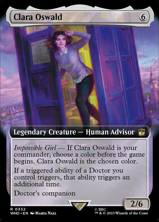 Clara Oswald (Extended Art) [Doctor Who] | Good Games Morley