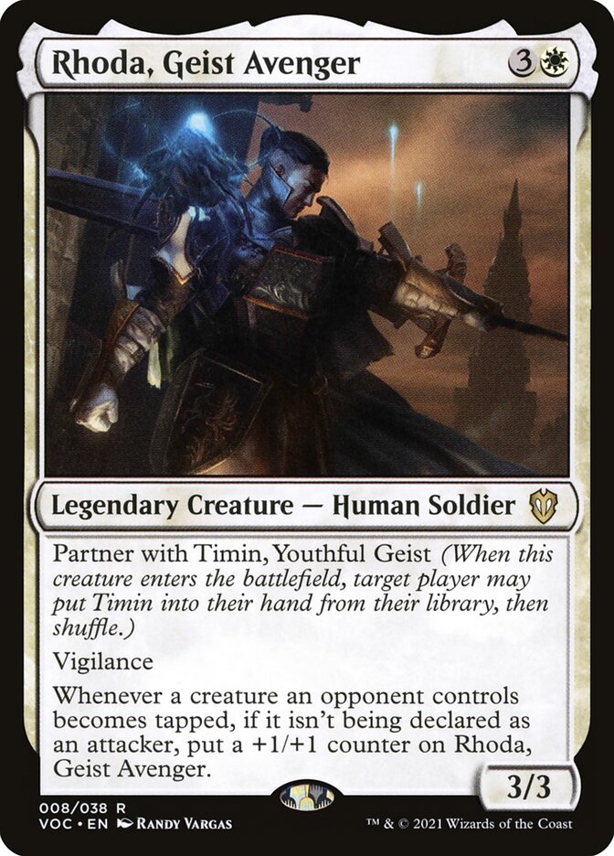 Rhoda, Geist Avenger 8/38 (Commander: Innistrad: Crimson Vow)  | Good Games Morley