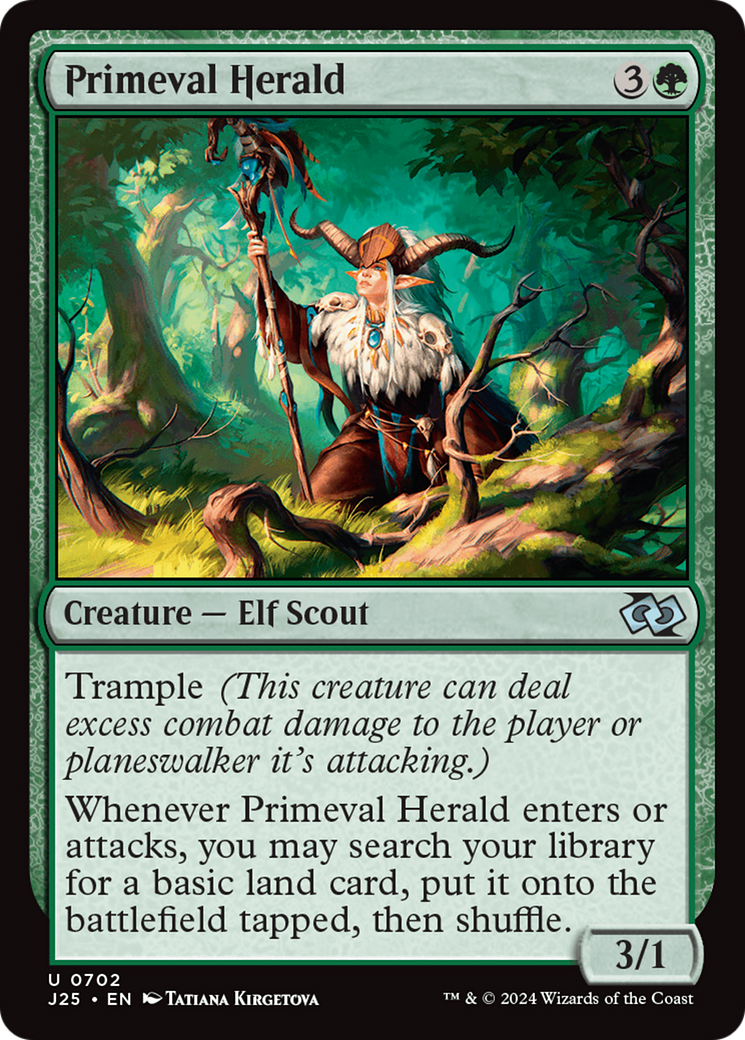 Primeval Herald [Foundations Jumpstart] | Good Games Morley