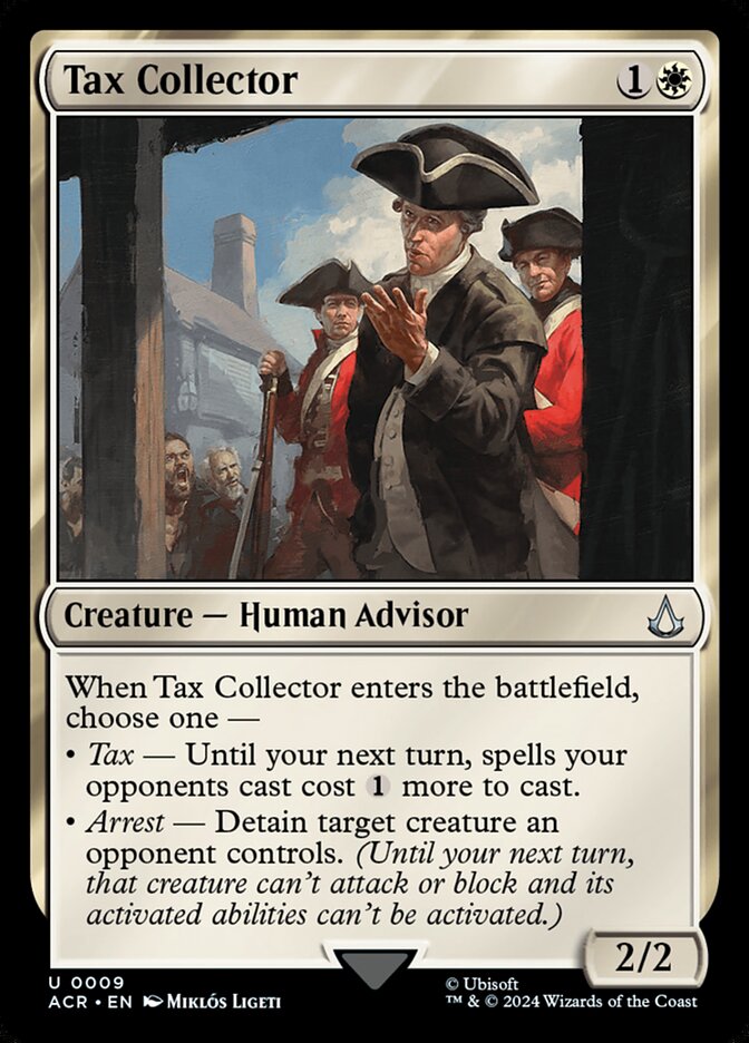 Tax Collector 9/110 (Universes Beyond: Assassin's Creed)  - Foil | Good Games Morley