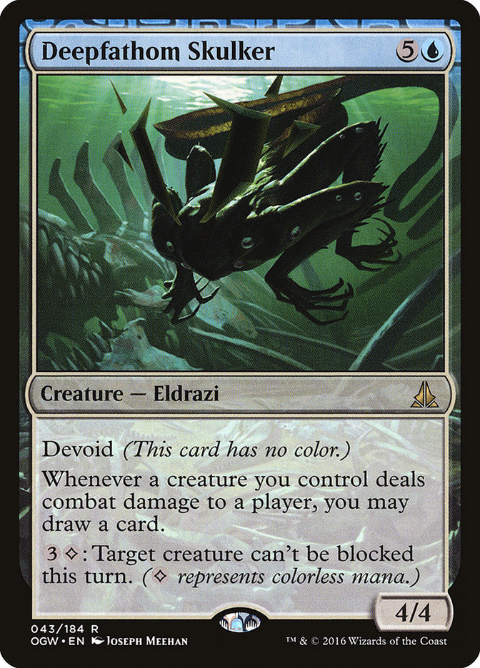 Deepfathom Skulker 43/184 (Oath of the Gatewatch)  - Foil | Good Games Morley