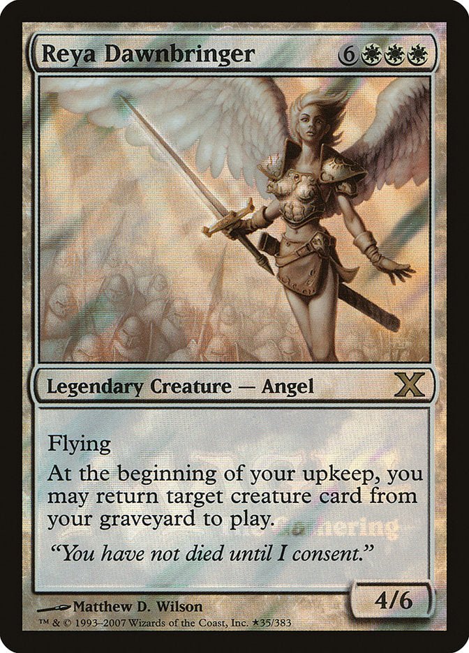 Reya Dawnbringer [Tenth Edition Prerelease Promos] | Good Games Morley