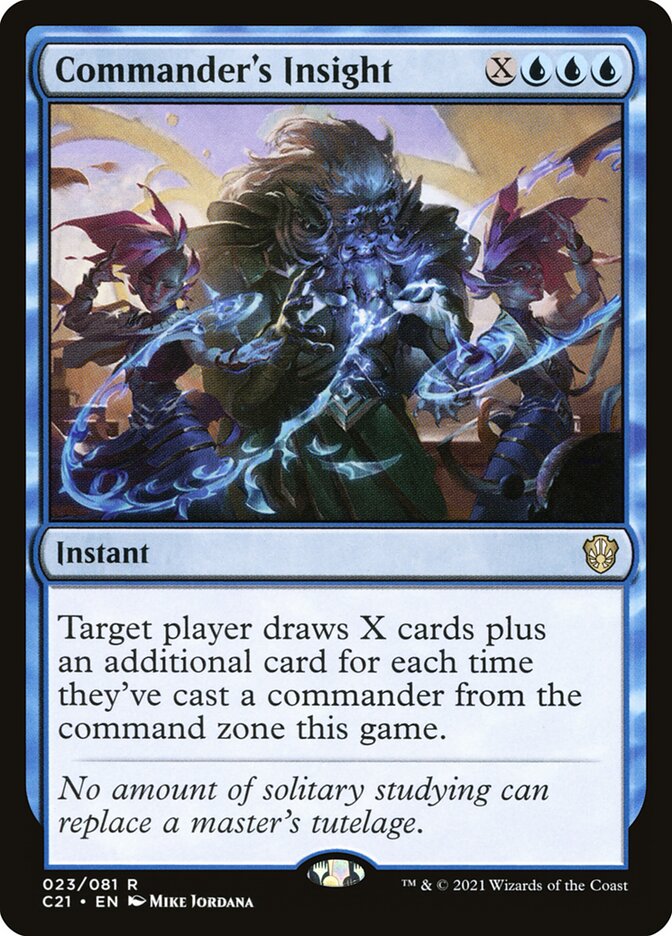 Commander's Insight 23/81 (Commander 2021)  | Good Games Morley