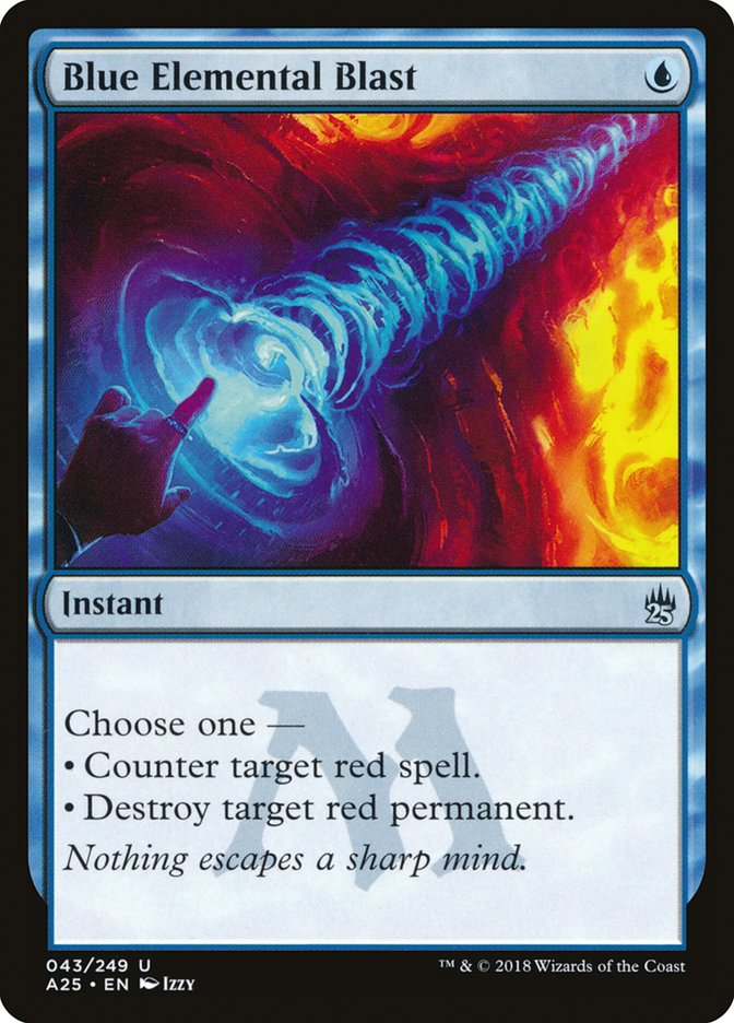 Blue Elemental Blast 43 (Masters 25)  | Good Games Morley